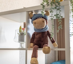 Апартаменты студия с диваном в Neva Bed (Нева Бэд) на проспекте Рыбацкий