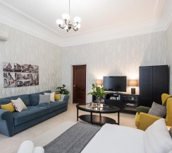 2-комнатные апартаменты студия в GMApartments (ДжиЭмАпартментс) на улице Большая Дмитровка 22 строение 1