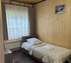 Четырёхместный номер Superior с красивым видом из окна в Отель гор