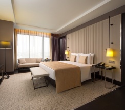 Двухместный люкс с видом на реку двуспальная кровать в Double Tree by Hilton