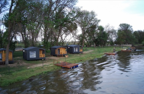 пос. Верхнекалиновский: Турбаза Тритон