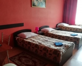 1-спальная кровать в 4-местн. номере с с.у. в Добрые соседи