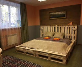 Двухместный номер Deluxe двуспальная кровать в Sova
