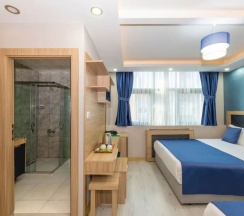 Семейный номер Standard с 2 комнатами с видом на внутренний двор в Yesilpark Hotel