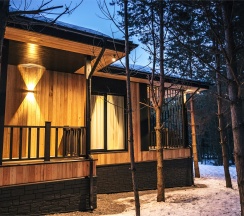 Дом в лесу в Green club family