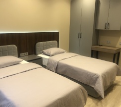 Апартаменты с гостиной и 2 спальнями в ЖК "Savin House" в Sibgat Apartments