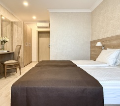 "Стандарт" Стандартный двухместный номер с 2 отдельными кроватями в Диона