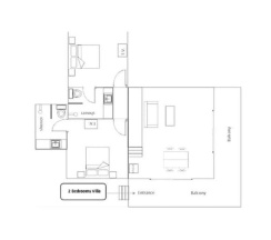 Вилла с 2 комнатами в Tak Andaman Resort & Hotel