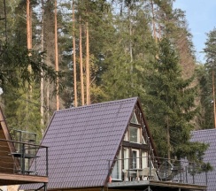 Треугольный афрейм для 2-4 человек в Klever house