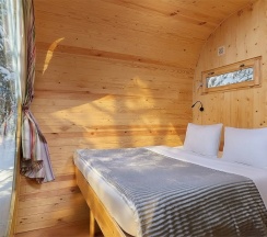 Капсула в лесу с купелью в Гуляй-город