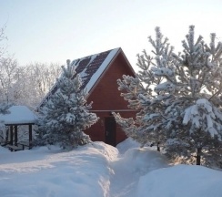 Коттедж «Семейный» с инфракрасной сауной в Клевер