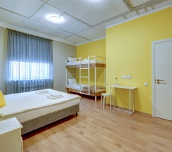 Семейный номер с собственной ванной комнатой в Лимонад