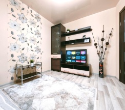 1-комнатные апартаменты люкс с 1 двуспальной кроватью в Sutki Life (Сутки Лайф) на 40 лет Победы 17А