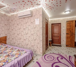 Номер стандарт с 1 двуспальной кроватью №6 в Медведь