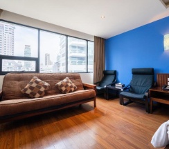 Двухместный номер Deluxe двуспальная кровать в Hotel Mermaid Bangkok