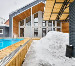 Шестиместный коттедж с балконом и с видом на город в Барнхаус