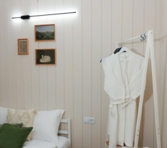 Бежевый дом в Мох