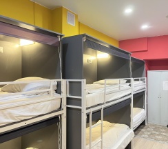 Кровать в общем номере в Северная звезда