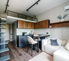 1-комнатные апартаменты люкс Сельскохозяйственная 17к4 в Zen Home