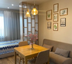 Апартаменты студия в AntoninaApartments (АнтонинаАпартментс) на улице Крылова