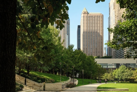 Чикаго: Отель Fairmont Chicago at Millennium Park