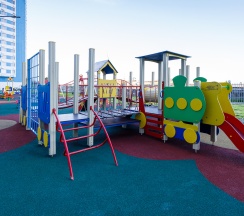 Квартира в Апартаменты на Береговая, 73, строение 1