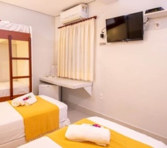 Четырёхместный люкс в Brazilodge All Suites Hostel