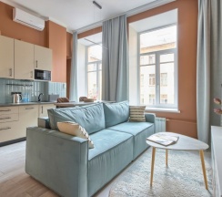 Аппартаменты с кухней в Tuchkov hotel
