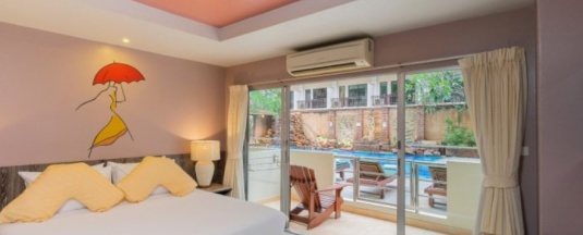 Номер Standard с доступом к бассейну в Bella Villa Prima