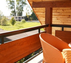 Четырёхместный люкс Дуплекс с балконом в Green Terrace