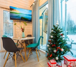 №10 BarnHouse 50m2 с кондиционером и закрытой территорией (оснащение дома см. Подробнее)) в Les holidays