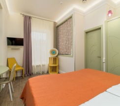 Двухкомнатные апартаменты "Янтарь" с кухней и видом на собор Петра и Павла в Orfei Hotel