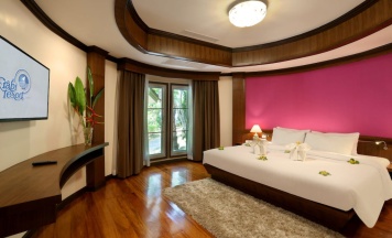 Двухместная вилла Pool Plunge двуспальная кровать в Krabi Resort Ao Nang