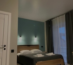 Стандартный двухместный номер с двуспальной кроватью в Бархат