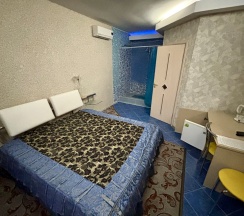 Двухместный полулюкс с балконом и с видом на город двуспальная кровать в 222