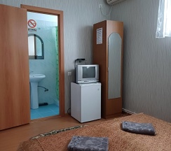 2-местная комната стандарт с 1 двуспальной кроватью в Надежда