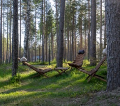 Коттедж с бассейном в Palasuomi