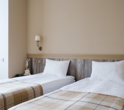 Джуниор сюит двухкомнатный 4-й этаж (409,407) в Увельские курорты