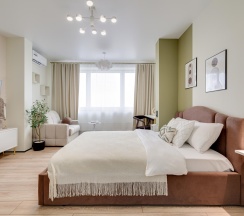 1-комнатные апартаменты студия Грин в Dream Apartmens