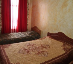 Двухместные апартаменты двуспальная кровать в Дворик на Ямской