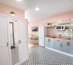 2-комнатные апартаменты улучшенные 13 этаж в TopHouse