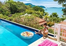 Вилла c 1 комнатой с балконом и с видом на море в Soul Villas By The Beach - Phuket