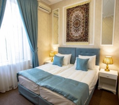 Двухместный номер Deluxe с видом на город 2 отдельные кровати в Отель La Casa Nizami