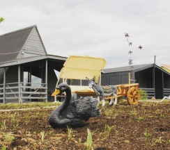 A-frame house в Семейная ферма