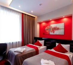 Двухместный номер Deluxe с видом на город 2 отдельные кровати в MILDOM PREMIUM HOTEL