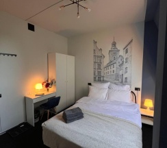 Номер стандарт с 1 двуспальной кроватью Лёбенихт в Прусс