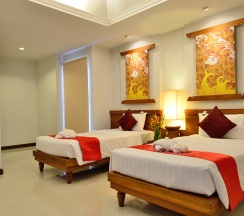 Двухместный номер First 2 отдельные кровати в First Bungalow Beach Resort