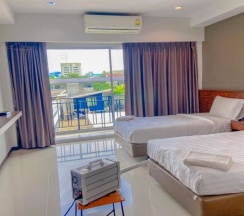 Двухместный номер Standard 2 отдельные кровати в Eurotel Hotel Kanchanaburi (SHA Extra Plus)
