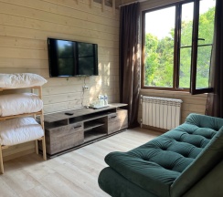 Номер Deluxe с 2 комнатами с красивым видом из окна в Прибой