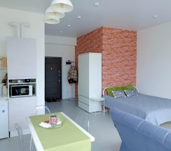Студия в Апартаменты Sutki Rent с красивым видом на горы